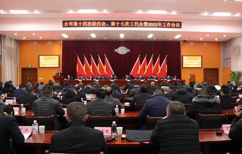 公司召開第十四次職代會、第十七次工代會暨2022年工作會議