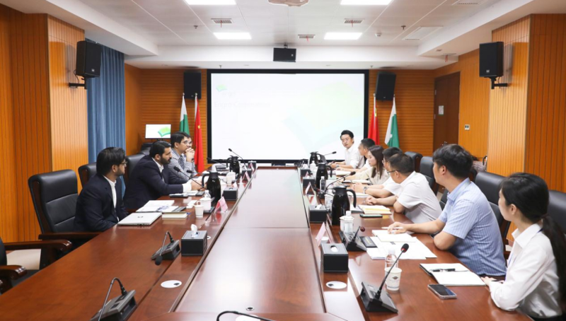 趙亮會見巴基斯坦恩格魯集團公司項目、服務及戰略采購