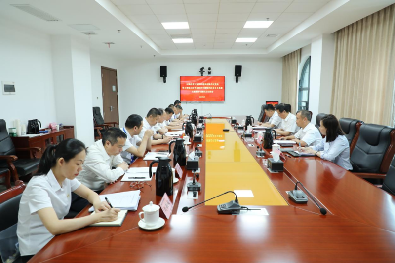 公司黨委召開學(xué)習(xí)貫徹習(xí)近平新時(shí)代中國特色社會(huì)主義思想主題教育專題民主生活會(huì)